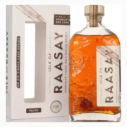 Isle of Raasay 5 Year Old Na Sia Single Cask Series - Peated Chinkapin Oak Whisky 70cl