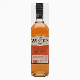 JP Wisers 10 Year Old Triple Barreled Canadian Whiskey 40% abv 70cl