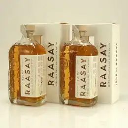 Isle of Raasay First Release Batch R-01 and Second Release Batch R-02 Hebridean Single Malt Scotch Whisky 46.4% 70cl