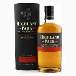 Highland Park 18 Year Old Whisky