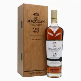 Macallan 25 Year Old Single Malt Scotch Whisky Buy Now
