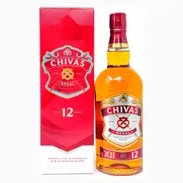 Chivas Regal 12 Year Old Blended Scotch Whisky, 1L, 40% ABV