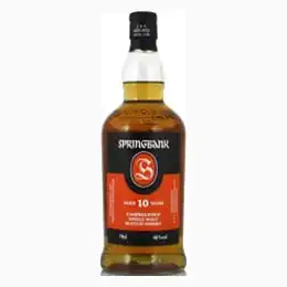 Springbank 10 Year Old Single Malt Whisky Campbeltown Classic