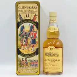 Glen Moray 12 Year Old Whisky The Black Watch Highlands Regiments
