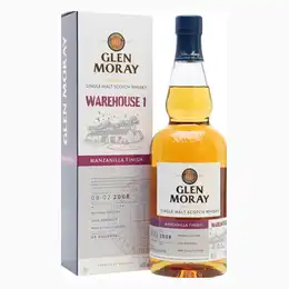 Glen Moray 2008 Manzanilla Finish Warehouse 1 Release