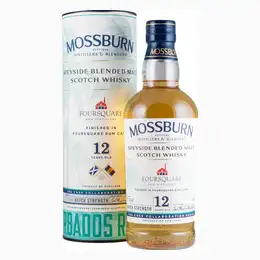 Mossburn 12 Year Old Blended Malt Foursquare Rum Finish
