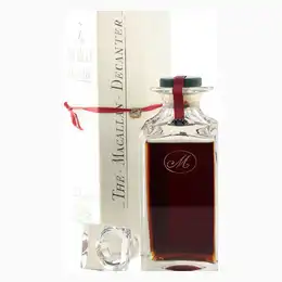 Macallan 25 Year Old, Crystal Decanter with Stopper and Box