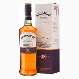 Bowmore 18 Year Old Islay Whisky, 70 cl