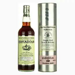Edradour 10 Year Old 2009 Signatory Un-Chillfiltered