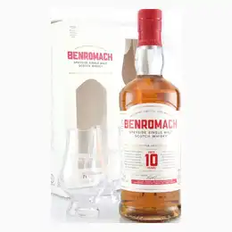 Benromach 10 Year Old Glass Pack 43% 70cl