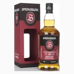 Springbank 12 Year Old Cask Strength - 57.1% Whisky 70cl