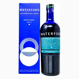 Waterford Biodynamic Luna 1.1 Single Malt Irish Whiskey, 70cl, 50% ABV