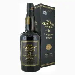 Glenlivet 21 Year Old Archive - Old Style Black Box 43% 70cl