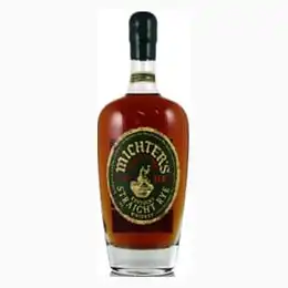 Michters 10 Year Old Single Barrel Straight Rye #L23B0581
