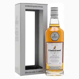 Linkwood 15 Year Old G&M Distillery Label