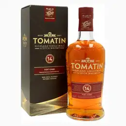 Tomatin 14 Years Portwood Scotch Malt Whisky 0.7L 
