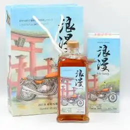 Mars Kura Biker Journey Japanese Whisky Batch 2 2T Motorcycle Club With Bag