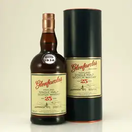 Glenfarclas 25 year old Highland Single Malt Scotch Whisky 43% 70cl