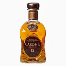 Cardhu 12 Year Old Whisky 70cl