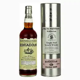 Edradour 10 Year Old 2009 Signatory Un-Chillfiltered