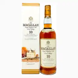 Macallan 10 Year Old early 2000s Single Malt Scotch Whisky, 70cl, 40% ABV