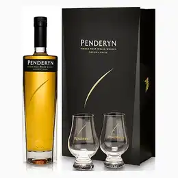 Penderyn Single Malt Welsh Whisky Madeira 70cl Gift Set