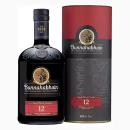 Bunnahabhain 12 Year Old Islay Single Malt Scotch Whisky