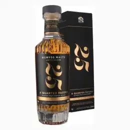 A Quarter Passed 25 Year Old Wemyss Blended Malt 53.6% 70cl