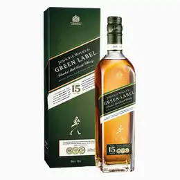 Johnnie Walker Green Label 15 Year Old Blended Malt Scotch Whisky 70cl