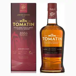 Tomatin 15 Year Old - 2006 -The Portuguese Collection - Moscatel Casks - Limited Edition - Single Malt Scotch Whisky