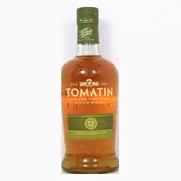 Tomatin 12 year old, Single Malt Whisky, 70cl