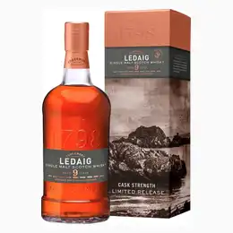 Bottle Of Tobermory Ledaig 9 Year Old Bordeaux Red Wine Cask Matured Whisky With Gift Box