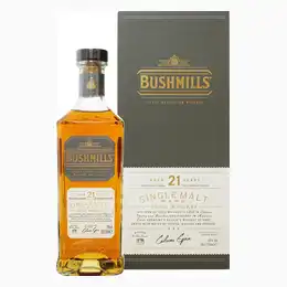 Bushmills 21 Year Old Whiskey, 70 cl