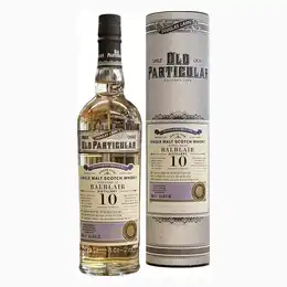 BALBLAIR DISTILLERY Old Particular 10yo 48.4% abv 70cl