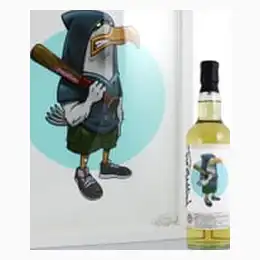 Aberfeldy 7YO Cut Your Wolf Loose Cask #581 with Framed Print