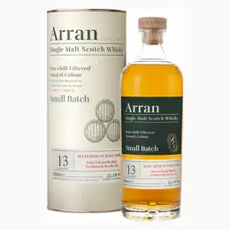 Arran Small Batch 13 Year Old, Distilled in 2010, Matured in ex Port Pipes Casks 53.2%