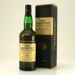 Glenlivet 12 year old Limited Edition French Limousin Oak Finish Speyside Single Malt Scotch Whisky 40% 75cl