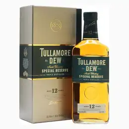 Tullamore Dew 12 Year Irish Whiskey 70cl