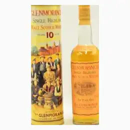 Glenmorangie 10 Year Old Highland Whisky Sixteen Men Of Tain Tin 1990s