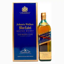 Johnnie Walker Blue Label Old Style Blended Scotch Whisky, 75cl, 43% ABV