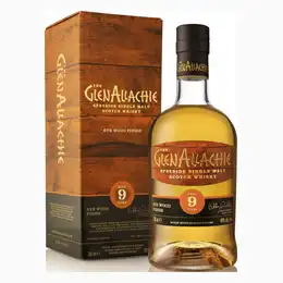 GlenAllachie Rye Wood Finish Aged 9 Years 70cl 48% ABV