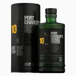 Port Charlotte 10 Year Old Whisky - Bruichladdich Single Malt Islay Whisky