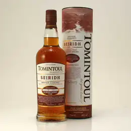 Tomintoul Seiridh Oloroso Sherry Cask Finished Limited Edition Speyside Single Malt Scotch Whisky 40% 70cl