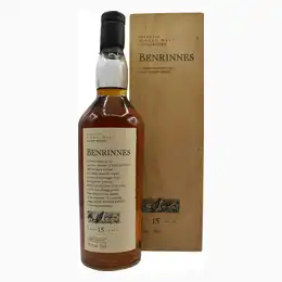 Benrinnes 15 Year Old Flora & Fauna in Wooden Presentation Box - 43% 70cl