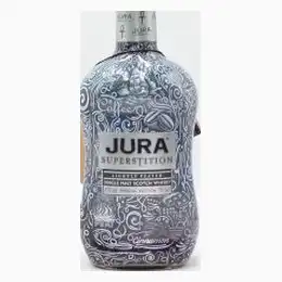 Jura Superstition Island Malt Whisky Lightly Peated Tattoo Bottle