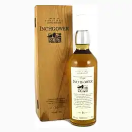 Inchgower 14YO Flora Fauna Wooden Box 43% vol