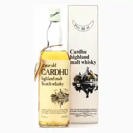 Cardhu 12 Year Old John Walker and Sons 1970s Kupferberg Import - 43% 75cl