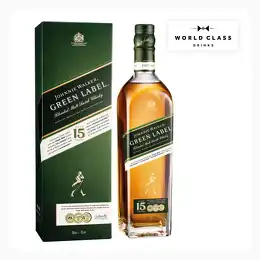 Johnnie Walker Green Label 15 Year Whisky 70cl