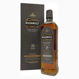 Bushmills 21 Year Old Single Malt Rare Irish Whisky