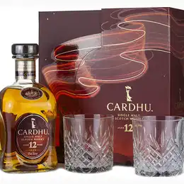 Cardhu 12 Year Old & Glasses Gift Pack